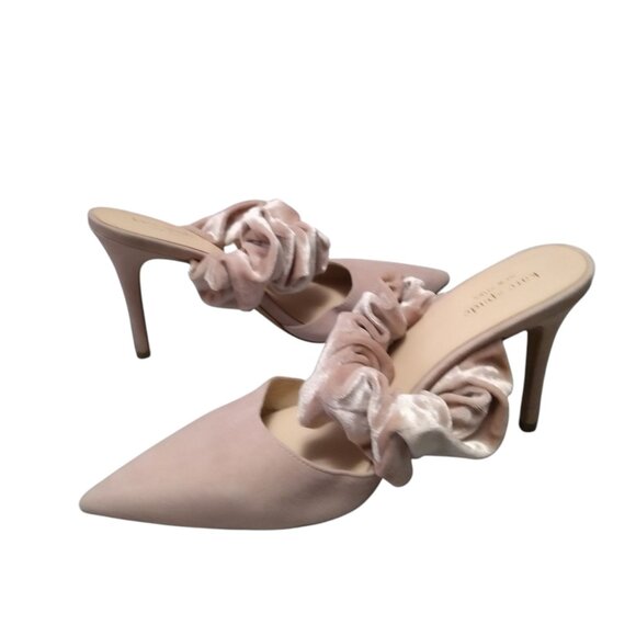 Kate Spade Women's Size 10M Light Pink Vikki Slip On Heels Pumps Pointed Toe - Picture 4 of 13